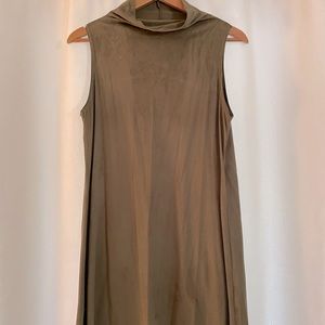 wasabi + mint olive green dress